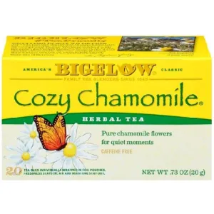 Bigelow Cozy Chamomile Herbal Tea 20ct