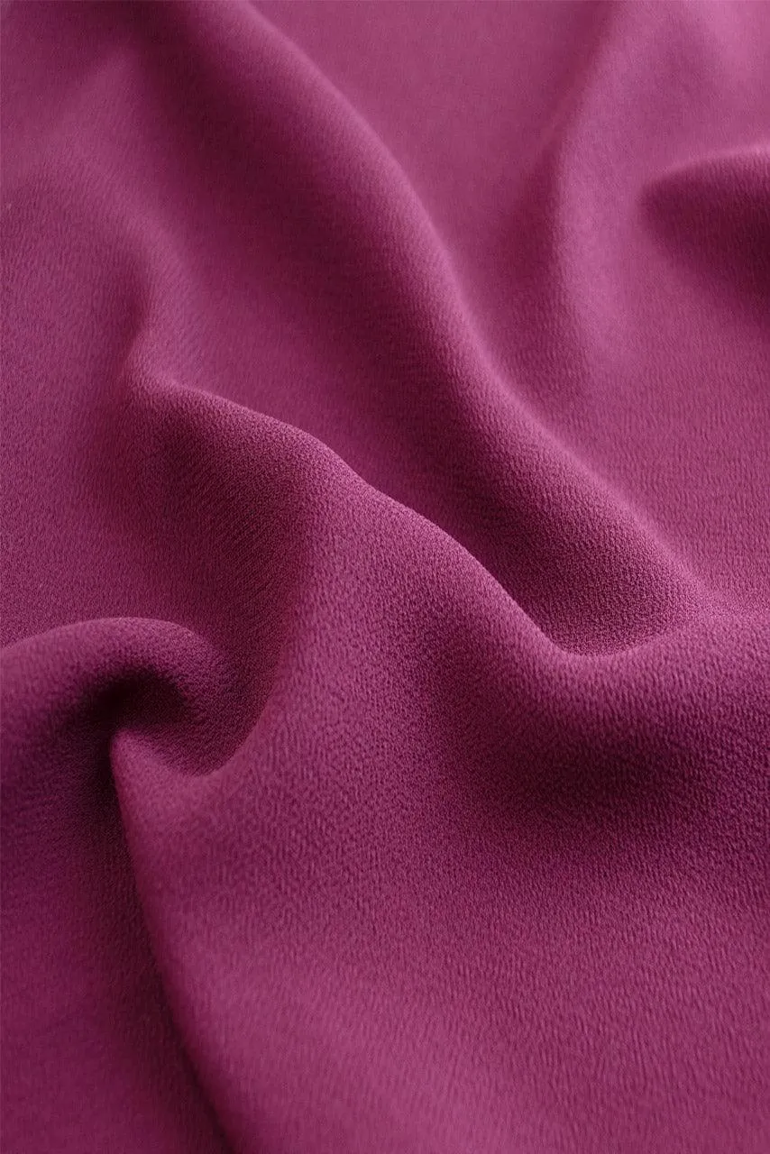 Classic Chiffon Hijab - Magenta