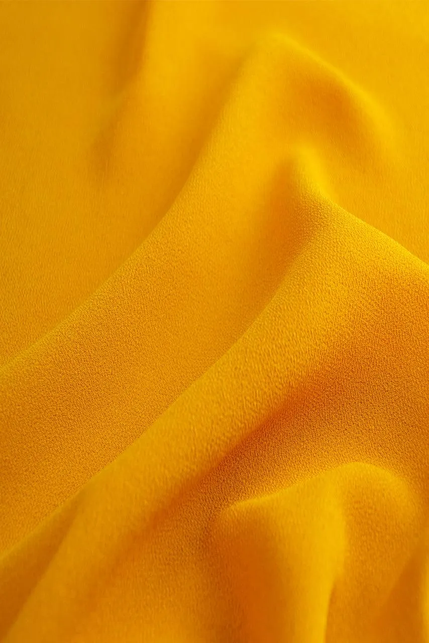 Classic Chiffon Hijab - Mango Pulp