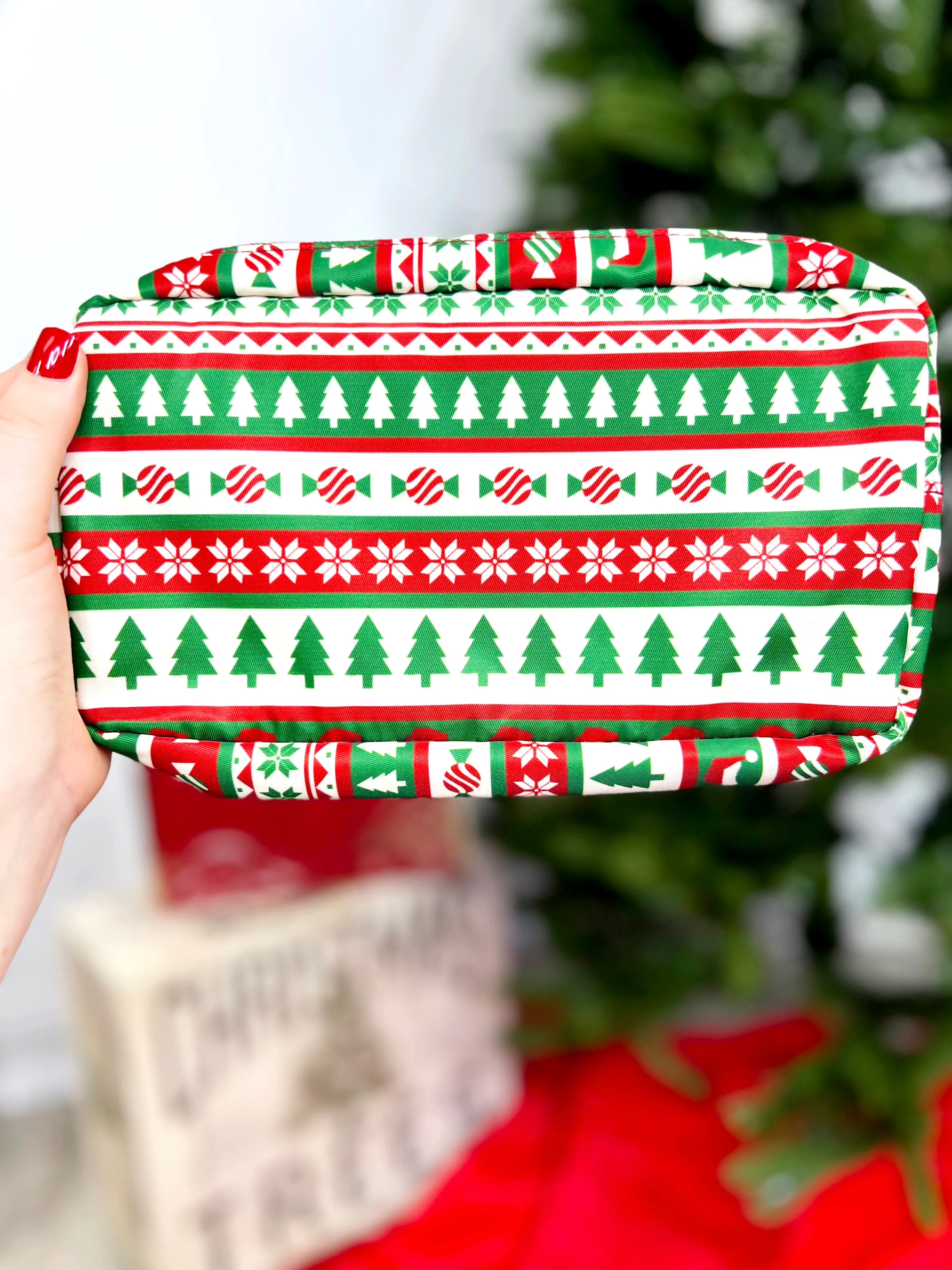 Cozy Christmas Travel Bag