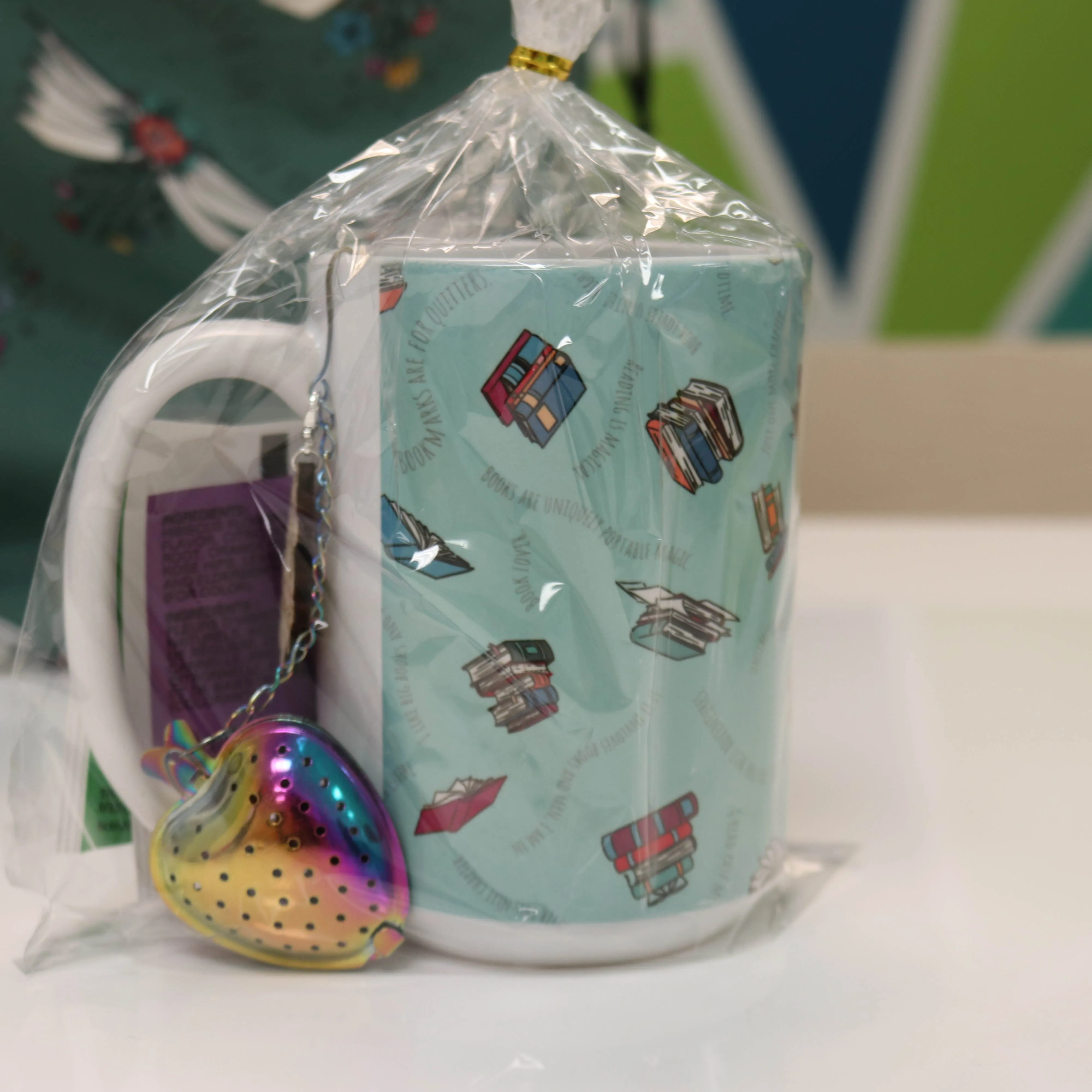 Cozy Kit 15 oz Mug with Infuser in Tale Spun