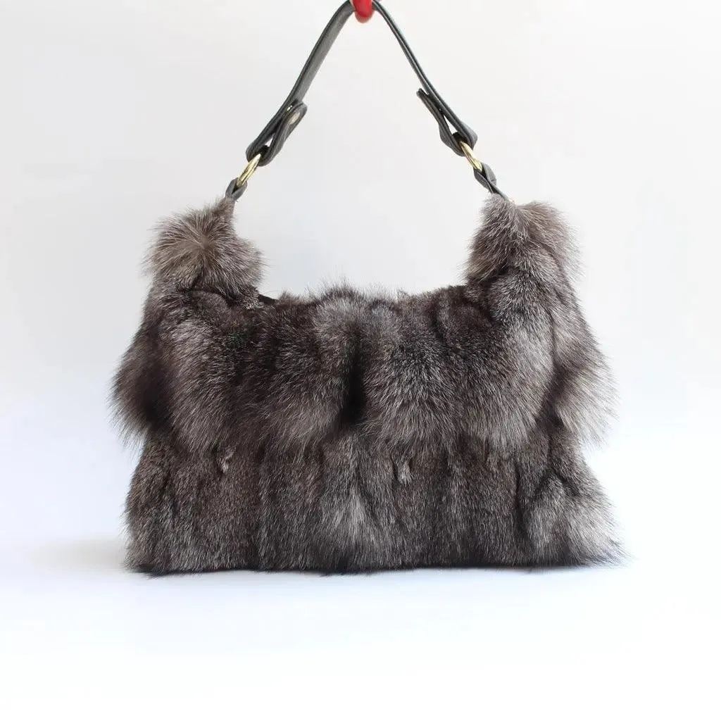 Little Addiction Faux Fur Shoulder Bag