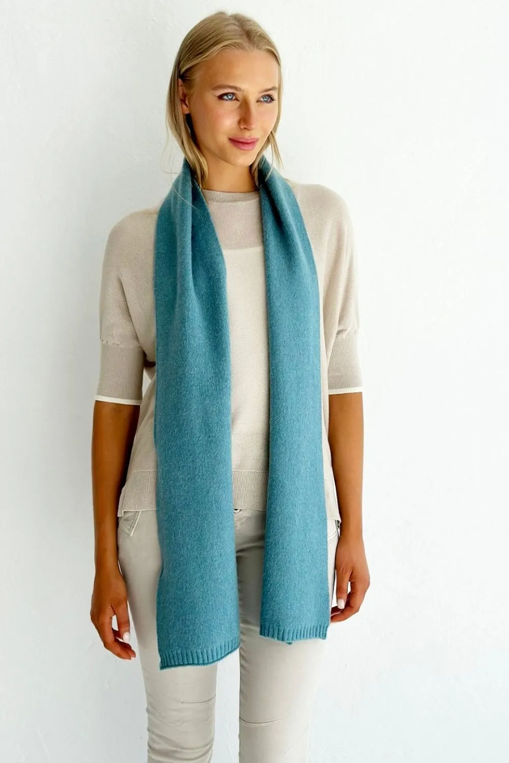 Mosk Josie Scarf - Steel Blue