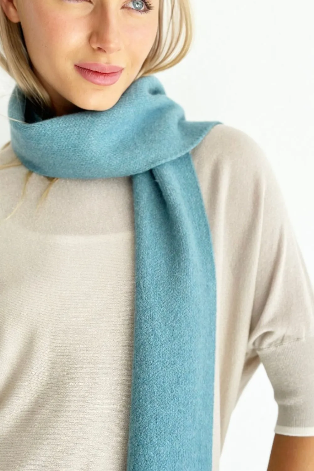 Mosk Josie Scarf - Steel Blue