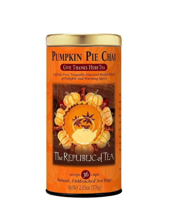 Pumpkin Spice Black Tea Bags 50